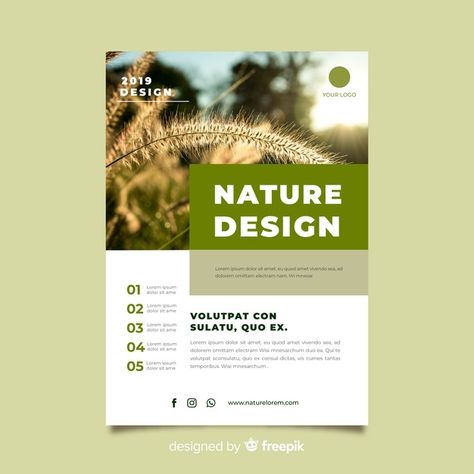 Garden Flyer Design, Our Services Flyer Design, Graphic Design Flyer Layout, Flyer Design Inspiration Layout, Agriculture Flyer, Nature Layout, Wellness Flyer, Product Flyer Design, Fall Background Wallpaper