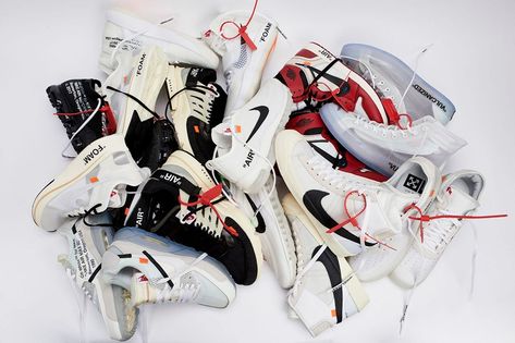 NTWRK Celebrates Its One Year Anniversary With Off-White x Nike "The Ten" Collection Drawing #daily #news #hypebeast #mux #muxjasper #fivedoubleues Off White Virgil Abloh, Collection Drawing, Nike Off White, Sneaker Stores, One Year Anniversary, Sneakers Addict, Virgil Abloh, Girls Sneakers, Style Streetwear