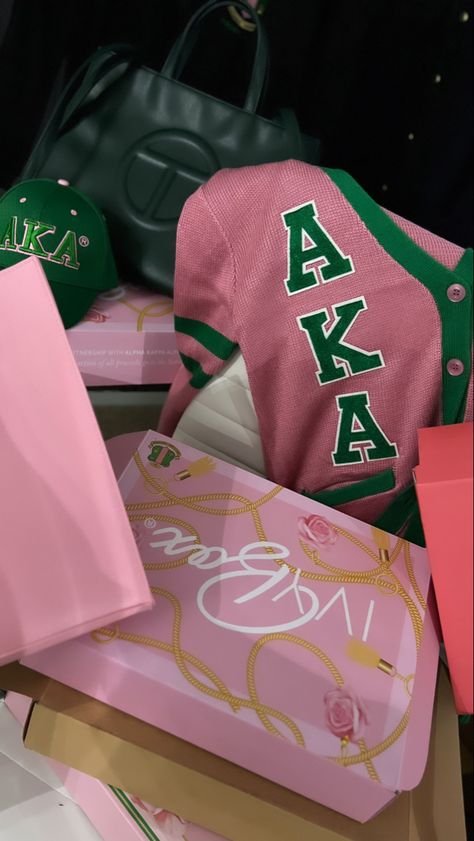 Aka Aesthetic, Aka Apparel, Aka Paraphernalia, Alpha Woman, Greek Paraphernalia, Dream Goals, Aka Sorority, College Planning, Alpha Kappa Alpha Sorority