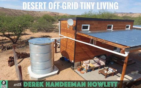 Long Tiny House, Tiny House Kitchen Appliances, Eco Tiny House, Desert Homestead, Tiny House Kitchens, Tiny House Build, Cob Building, Off Grid Tiny House, Home Oasis