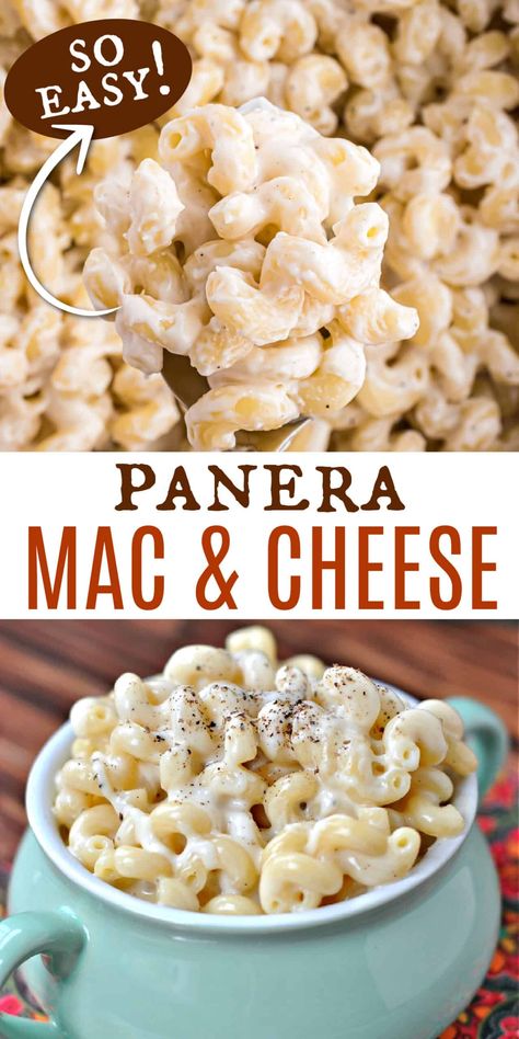 Chilis Copycat White Cheddar Mac And Cheese, Macaroni And Cheese Recipe Easy, Copycat Panera Mac And Cheese, Panera Mac And Cheese Recipe, Healthy Mac And Cheese Recipe, Recipe With Greek Yogurt, White Cheddar Mac And Cheese, Healthy Mac And Cheese, White Mac And Cheese