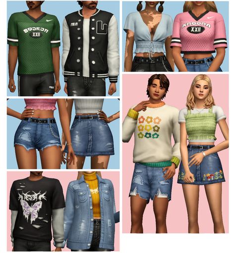 Aaharris00britney Sims 4, Aharris00britney Clothes, Sims 4 Cc Maxis Match Axa, Sims 4 Teen Clothes Cc, Sims 4 Teen Clothes, Ts4 Clothes, Cc Packs, Clothes Cc, Sims Clothes