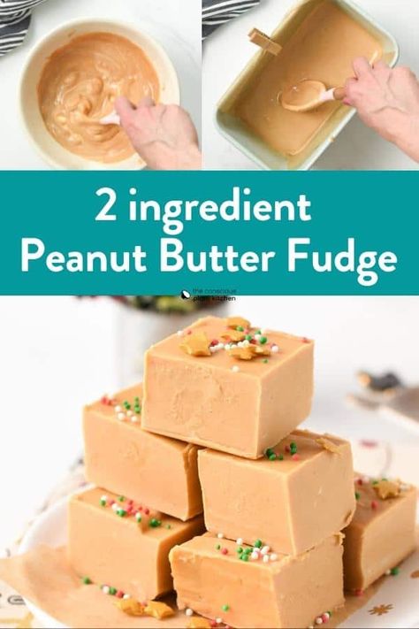 An easy 2 ingredient Peanut Butter Fudge recipe perfect as a quick and easy homemade peanut butter candy recipe. Plus, this peanut butter fudge recipe is also dairy-free and made without vanilla frosting, only simple ingredients. Gluten Free Peanut Butter Fudge, Easy Peanut Butter Fudge 3 Ingredients, Frosting Fudge 2 Ingredients, Peanut Butter Fudge Frosting, Easy Fudge Recipe Without Condensed Milk, 2 Ingredient Peanut Butter Fudge Recipe, Fudge Recipe Without Condensed Milk, Vegan Peanut Butter Fudge, Quick Fudge