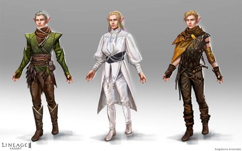 Fantasy Fashion Male, Ii Fanart, Rpg Clothes, Elven Cosplay, Elven Clothing, Male Elf, Elf Warrior, Elf Cosplay, Armor Clothing