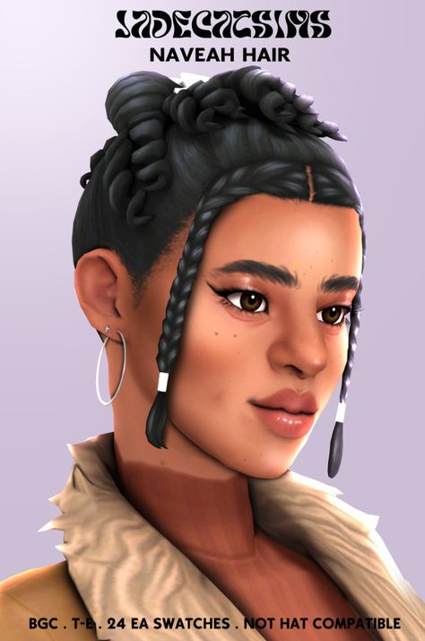 Female Hairstyles, Cc Hair, Pelo Sims, The Sims 4 Packs, Sims 4 Mm Cc, Tumblr Sims 4, Play Sims, Sims Ideas, Sims 4 Mm