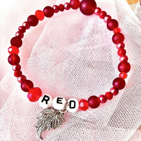 friendship bracelet inspired by Taylor Swift Red... - Depop Taylor Swift Red Album, Red Album, Bracelet Inspired, Taylor Swift Red, Metal Charm, Friendship Bracelet, Friendship Bracelets, Taylor Swift, Swift