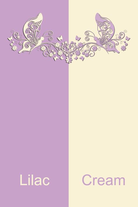 Lilac & Cream Lilac Aesthetic Wallpaper, Lilac Aesthetic, Tiktok Slideshow, Colours That Go Together, Color Palette Challenge, Lilac White, Colour Combos, Room Paint Colors, Colour Combo