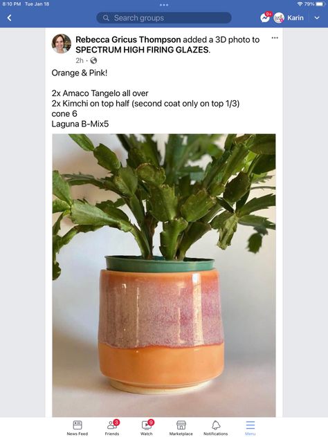 Amaco Tangelo Glaze Combinations, Orange Pottery Glaze Combinations, Tangelo Glaze Combinations, Amaco Tangelo, Spectrum Kimchi Glaze Combinations, Orange Glaze Combinations, Pink Glaze Combinations, Kimchi Glaze Combinations, Kimchi Glaze