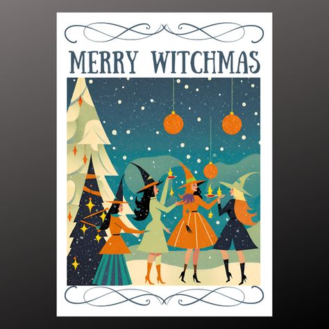 Check out Merry Witchmas Card Yule Witch Personalise Christmas Wiccan Pagan Gothic Warlock, the latest item I added on eBay! #eBay #eBaySeller Yule Cards Diy, Merry Witchmas, Witch Yule, Yule Cards, Yule Witch, Luna Moon, Personalized Card, Yule, Diy Cards