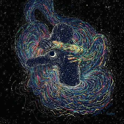 Hypnotizing GIFs By James R. Eads And The Glitch James R Eads, Art Amour, Twin Flame Art, Flame Art, Psy Art, Twin Flame Love, Arte Animal, Arte Fantasy, Romantic Art