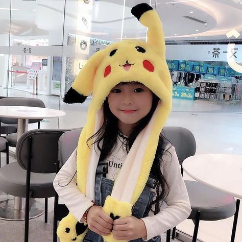 Pikachu Ears, Character Accessories, Hat Decoration, Kawaii Gifts, Funny Toys, Anime Character, Pikachu, Pokemon, Toys