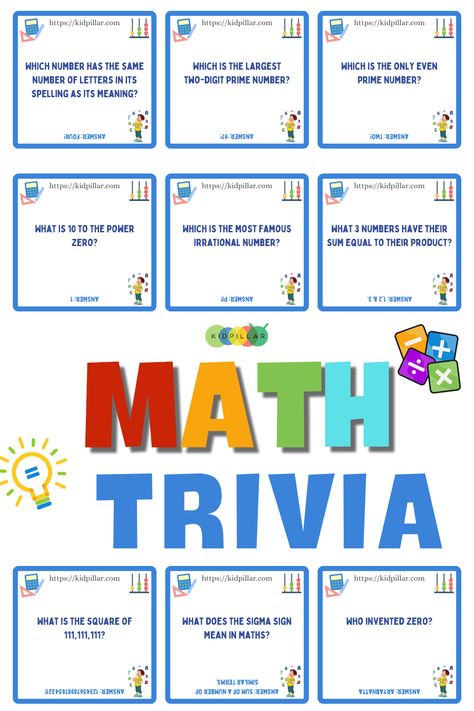 Math Quiz questions with answers for kids is a fun way of revising math concepts. Test your math acumen with easy & hard math quiz questions. Maths Quiz With Answers, Math Questions And Answers, Kids Quiz Questions, Math Trivia, Year 4 Maths, Number Spelling, Math Quiz, Maths Day, School Art Activities