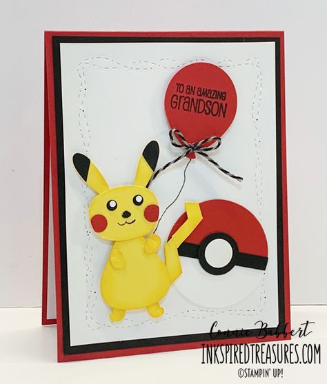 Pokeman Birthday - Inkspired Treasures Pokemon Handmade Cards, Pokemon Birthday Card Ideas, Pokémon Birthday Cards, Pokemon Birthday Cards Handmade, Pokemon Birthday Cards, Pokemon Birthday Card, 5th Birthday Boys, Marvel Cards, Happy 5th Birthday