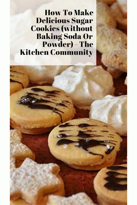 A sugar cookie is a buttery, thick cookie that has the main ingredients of sugar, butter, flour, eggs, and baking powder or soda. This is a great sugar cookie recipe without baking powder. Almond extract is always an option for your sugar cookie dough or snickerdoodle recipe. There is a science to baking, and more than any other type of cooking, baking requires some precision, timing, and a touch of expertise. Cookies Without Baking Powder, Cookies Without Baking Soda, Yummy Sugar Cookies, Snickerdoodle Recipe, Almond Extract, Sugar Cookie Recipe, Edible Cookies, Edible Cookie Dough, Sugar Cookie Dough