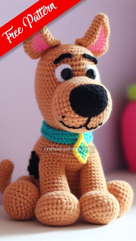 Popular Free Crochet Patterns, Tigger Crochet Pattern Free, Character Crochet, Crochet Characters, Disney Crochet Patterns, Crocheted Animals, Amigurumi Minta, Crochet Dog Patterns, Crochet Toys Free