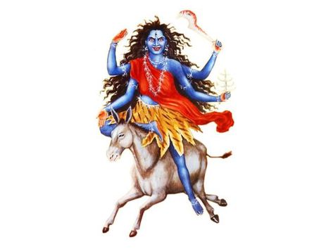 Goddess Kalratri Photos Navratri Puja, Goddess Parvati, Hindu Religion, Navratri Festival, Goddess Durga, Durga Goddess, Best Wordpress Themes, Free Wordpress Themes, Worship