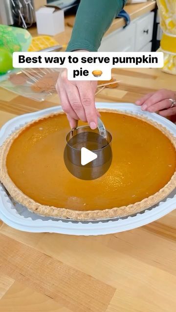 Liz & Jeff on Instagram: "Personal pumpkin pie 🥧" Pumpkin Pie Ideas, Pie Ideas, September 21, A Pumpkin, Pumpkin Pie, Pie, The Top, Instagram