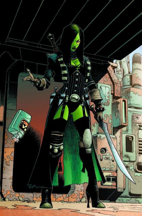 Gamora Comic, Gamora Guardians Of The Galaxy, Example Of Comics, Gamora Guardians, Gamora Marvel, Galaxy Comics, Mr Sinister, Black Butler Characters, Comic Page