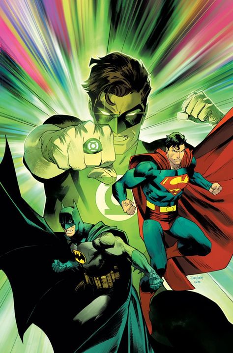 Superman Worlds Finest, Dan Mora, Hal Jordan, Dc World, Worlds Finest, Arkham City, Arte Dc Comics, Batman Superman, Dc Comics Artwork