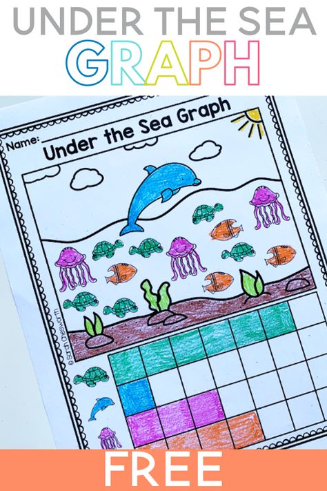 Beach And Ocean Theme Preschool, Ocean Theme Preschool Math Activities, Ocean Lesson Plans For Preschool Math, Jellyfish Activities Preschool Math, Ocean Educational Activities, Ocean Art Preschool Activities, Ocean Reading Activities, Sea Creatures Kindergarten Activities, Ocean Theme For Kindergarten