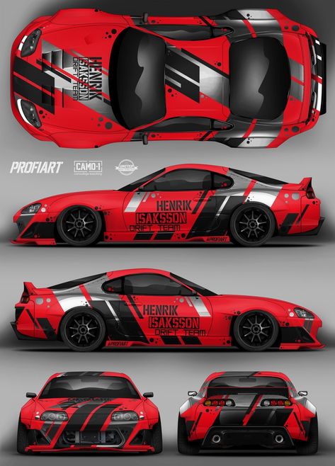 [Toyota Supra] Henrik Isaksson, Sweden | ВКонтакте Rally Car Design, Kereta Sport, Car Livery, Mobil Drift, Racing Car Design, Car Wrap Design, Drifting Cars, Car Inspiration, Street Racing Cars