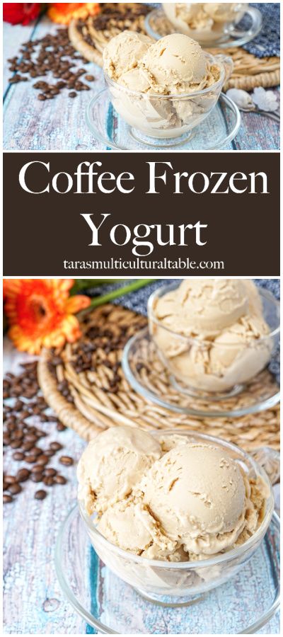 Chocolate Ice Cream Aesthetic, Coffee Frozen Yogurt Recipe, Greek Yogurt Ice Cream Recipe, Coffee Frozen Yogurt, Creamy Frozen Yogurt, Yogurt Ice Cream Recipe, Ice Cream Snap, Homemade Frozen Yogurt Recipes, Cuisinart Ice Cream Maker Recipes