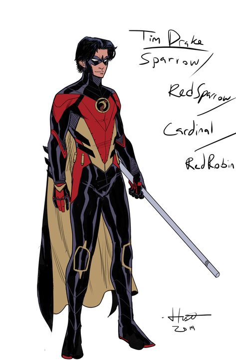 I got this from the internet, this is not mine Robin Suit, Drake Design, Batman Redesign, Tim Drake Red Robin, Robin Tim Drake, Robin Costume, Robin Cosplay, Batman Concept, Robin Dc