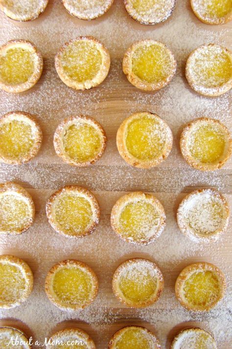 Lemon Tartlets Recipe Lemon Tartlets Recipe, Lemon Tartlets, Lemon Tarts, Tartlets Recipe, Easy Easter Desserts, Bite Size Desserts, Dessert Party, Lemon Tart, Mini Cookies