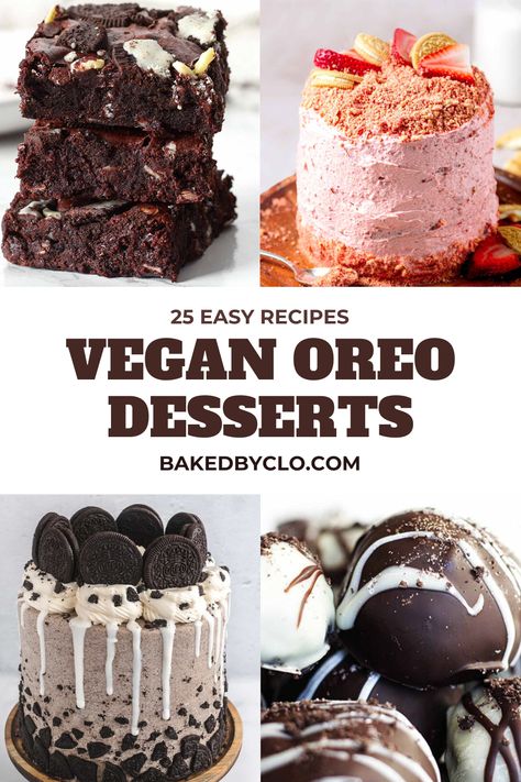 Vegan Oreo Dessert, Christmas Desserts Oreo, Oreo Salad, Vegan Oreo Cheesecake, Brownies Chewy, Dairy Free Buttercream, Strawberry Recipes Easy, Strawberry Crunch Cake, Oreo Desserts