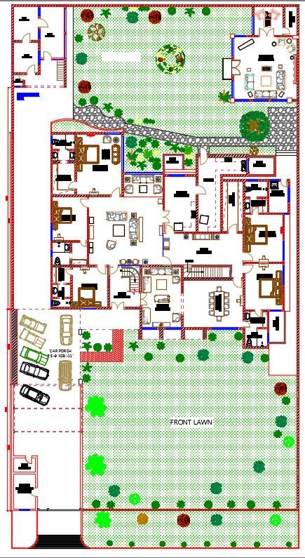 2 Kanal House Plan, Kanal House Plan, House Plan, House Plans, Floor Plans, Farmhouse, How To Plan, Quick Saves, Art