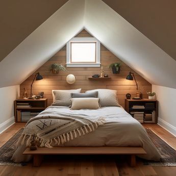 Small Attic Room Low Ceiling, Attic Decoration Ideas, Attic Bedroom Ideas Low Ceiling, Attic Guest Room Ideas, Attic Design Ideas Low Ceilings, Small A Frame Bedroom Ideas, Small Attic Room Ideas Bedrooms, Small Attic Bedroom Ideas Low Ceilings, Low Ceiling Loft Ideas