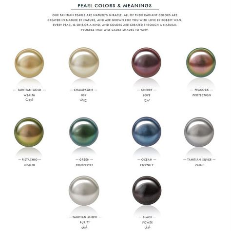 ROBERT WAN on Instagram: “Every color has a meaning! What is your Robert Wan Pearl? #Pearlsonnality #symbols #colors #meanings #natural #radiance #naturesmiracle…” Pearl Meaning, Types Of Pearls, Jewelry Basics, Necklaces With Meaning, Jewel Of The Seas, Pearl Strands Necklace, Jewelry Education, Beading Crafts, Tahitian Black Pearls