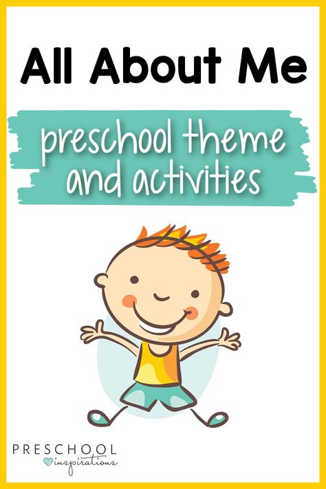 All About Me Lesson Plans - Preschool Inspirations All About Me Lesson Plans Preschool, All About Me Preschool Activities, All About Me Activities For Preschoolers, School Preschool Theme, September Lesson Plans, All About Me Ideas, About Me Ideas, Preschool Inspirations, Preschool September