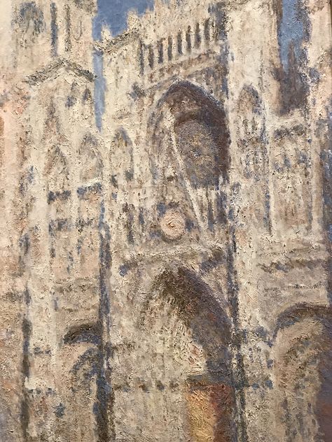 Rouen Cathedral: The Portal (Sunlight) By: Claude Monet Monet Cathedral, Rouen Cathedral, Painting Impressionism, Claude Monet Paintings, Monet Paintings, The Portal, Art Instructions, Gothic Architecture, Pure Beauty