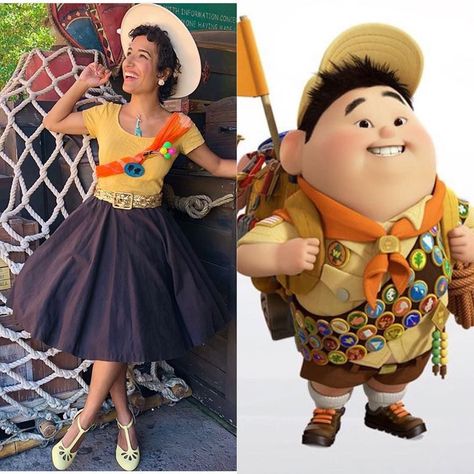 Russell Disneybound, Disney Bonding, Russell Up Costume, Dapper Disney, Dapper Day Disneyland, Disney Dance, Disney Ootd, Disney Attire, Dapper Day Outfits