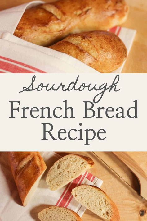 Sourdough French Bread Recipe - Rosehips & Honey Sourdough French Bread Recipe, Sourdough French Bread, Pantry Mama, French Bread Loaf, Sourdough Rolls, Bread Lame, Sourdough Starter Discard Recipe, French Bread Recipe, Easy Sourdough