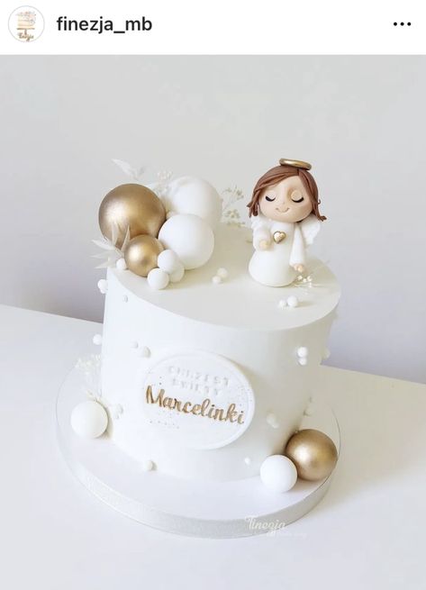 Christening Cake Girl, Angel Baby Cake, Baptismal Cake, Baby Dedication Cake, Cake Baptism, Smurfs Cake, Christening Cake Girls, Baptism Cake Girl, Dedication Cake