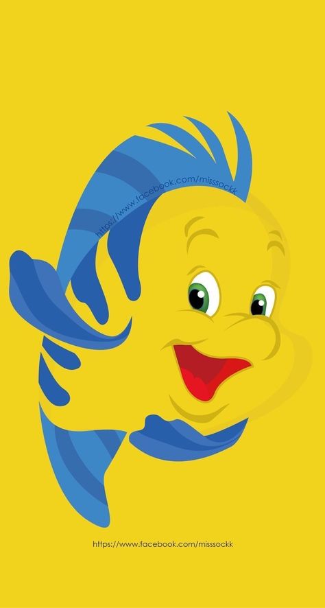 Flounder Wallpaper, Wallpaper Iphone Funny, Disney Faces, Mermaid Wallpaper Backgrounds, Little Mermaid Wallpaper, Little Mermaid Characters, 13 Wallpaper, Mermaid Wallpapers, Wallpaper Disney