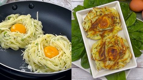 Potato Nest, Potato Nests, Potato Stacks Recipes, Potato Stacks, How To Store Potatoes, How To Make Potatoes, Shredded Potatoes, Bbq Seasoning, Crispy Potatoes