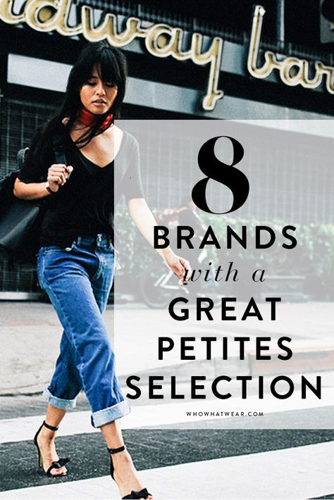 8 top brands with amazing picks for petite girls Jeans For Petite Women, Fashion For Petite Women, Petite Fashion Tips, Petite Clothing, Fashion Petite, Women Fashion Edgy, Looks Chic, Petite Women, Petite Outfits