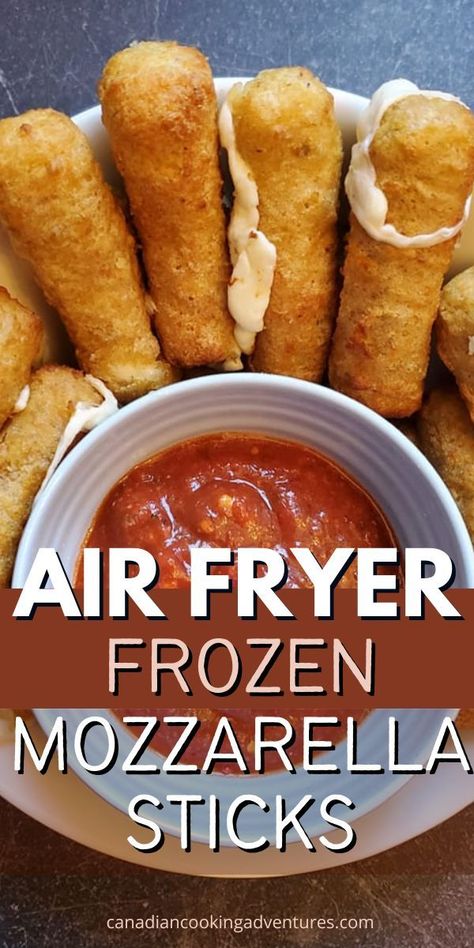 Air Fryer Frozen Mozzarella Sticks are really easy to make and can feed a bunch of hungry kids or teens in no time. Mozzarella cheese sticks can be made from scratch or bought frozen in most grocery stores. Frozen Mozzarella Sticks, Mozzarella Sticks Recipe, Mozzarella Cheese Sticks, Picky Eating, Mozzarella Sticks, Cheese Sticks, Air Fryer Healthy, Fried Vegetables, Grocery Stores