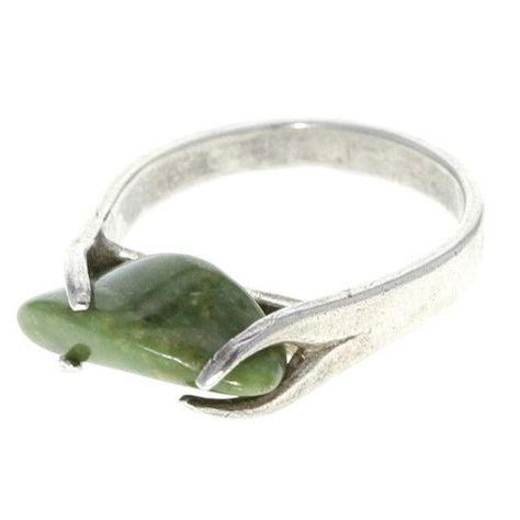 Green Jade Ring, Gem Ring, Jade Ring, Jade Jewelry, Stone Setting, Green Jade, Halo Ring, Jewelry Inspo, Make Your Mark