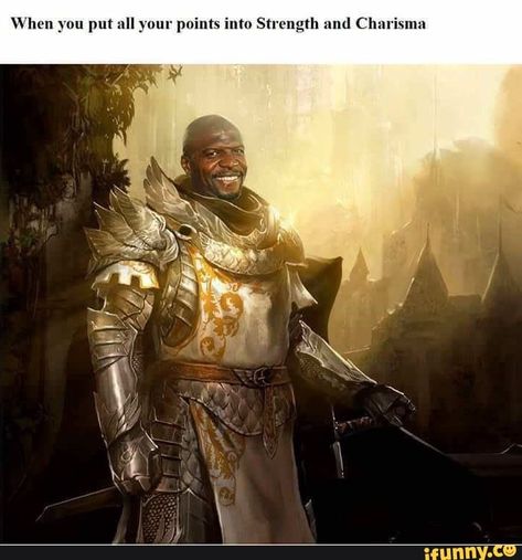 D D Funny, Dungeons And Dragons Memes, Dragon Memes, Dnd Funny, Terry Crews, Video Game Memes, D&d Dungeons And Dragons, Wow Art, Gaming Memes