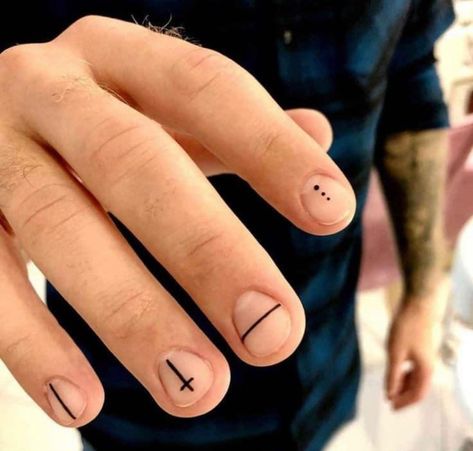 Men’s Nails, Nails Hombre, Nail Designs For Men, Nail Men, Nails Hombres, Nail Art For Men, Men Nail Art, Nails For Men, Men Nails