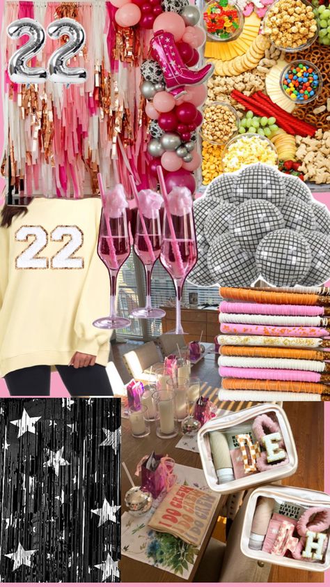 Pink and orange mood board for 22 with my crew birthday celebration! Send this to your friends for inspiration for your party! Mood Board Party, Orange Mood Board, Party Mood Board, Board Party, For Your Party, Kids Birthday Party, Birthday Celebration, Kids Birthday, Pink And Orange