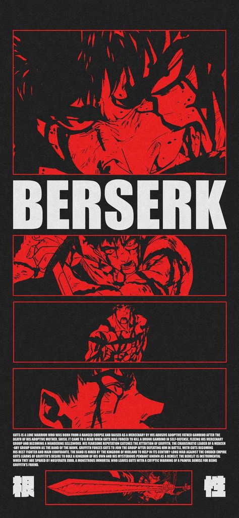 Vintage Anime Posters, Rei Evangelion, Anime Openings, Berserk Anime 1997, The Best Anime, Vintage Anime, Graphic Poster Art, Anime Posters, Best Anime