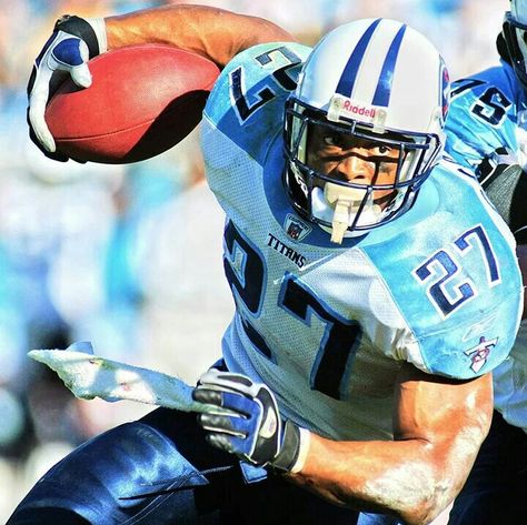 Eddie George #27..Tennessee Titan. Tn Titans, Eddie George, Titans Football, Tennessee Titans, Running Back, College Football, Football Players, Football Helmets, Tennessee