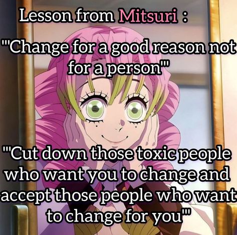 Demon Slayer Facts, Mitsuri Quotes, Kny Quotes, Demon Slayer Drawing Sketch, Demon Slayer Quotes, Kamado Family, Karma Quotes Truths, Anime Love Quotes, Exam Quotes Funny