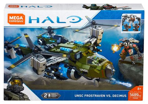 Mega Construx Halo Frostraven Building Set (*****) Halo Lego Sets, Halo Figures, Lego Halo, Halo Mega Bloks, Ben 10 Action Figures, Minecraft Toys, Plastic Soldier, Cars Birthday Party Disney, Lego Custom Minifigures