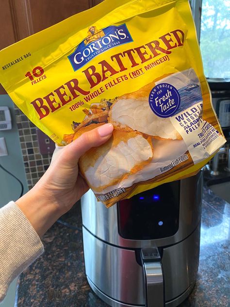 Air Fryer Frozen Gorton’s Beer Battered Fish – Melanie Cooks Beer Battered Fish Recipes, Frozen Beer, Frozen Fish Fillets, Beer Battered Cod, Air Fried Fish, Recipe For Air Fryer, Healthy Air Fryer, Air Fryer Fish, Air Fryer Cooking Times